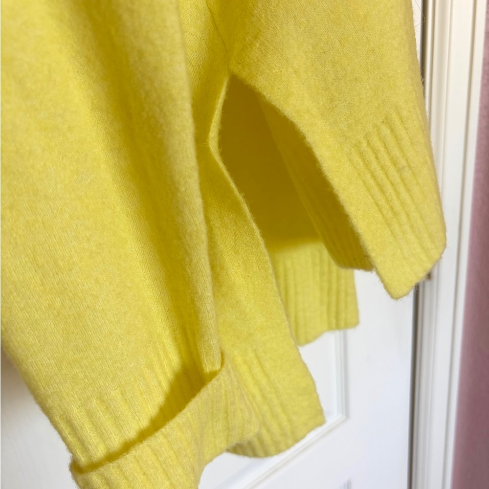 Athleta Transit Pullover Bright Yellow Sweater Tu… - image 11